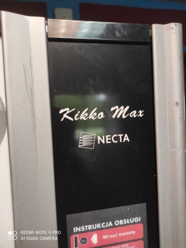 Zdjęcie oferty:  Automat Vending  Kikko Max NECTA + wrzutnik