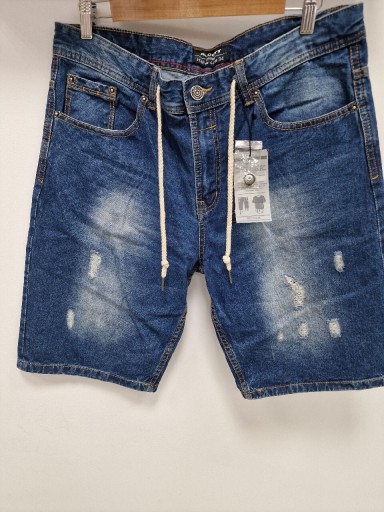 Zdjęcie oferty: Jeansowe krótkie spodenki męskie Alcott r 34