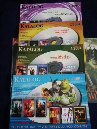 Zdjęcie oferty: Magazyny filmowe idvd 