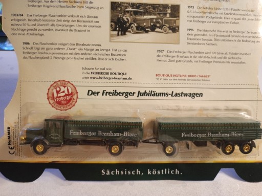 Zdjęcie oferty: Ciężarówka Tir z naczepą zabawka Freiberger
