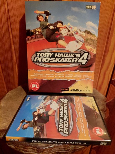 Zdjęcie oferty: Tony Hawk’s Pro Skater 4 - Big Box - [PL]