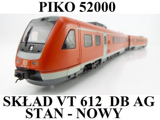Zdjęcie oferty: GLEDZIU KOLEJKA PIKO 52000 ZESTAW MOTOROWY VT 612