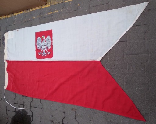 Zdjęcie oferty: Bandera Marynarki Wojennej PRL, lata 70/80-te