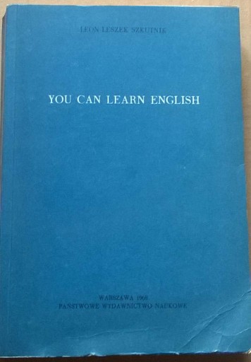 Zdjęcie oferty: Szkutnik You can Learn English Język angielski