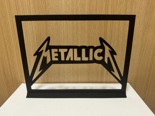 Zdjęcie oferty: Super dekoracja - Metallica - postaw lub powieś!