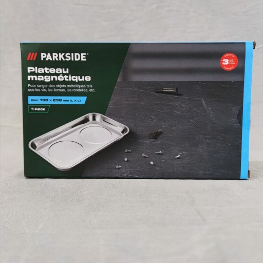 Zdjęcie oferty: Parkside Miska magnetyczna, taca magnetyczna, wym. 13,8 x 23,8 cm