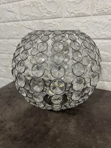 Zdjęcie oferty: Klosz do lampy z kryształkami kula kryształki 