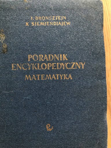 Zdjęcie oferty: Poradnik Encyklopedyczny Matematyka