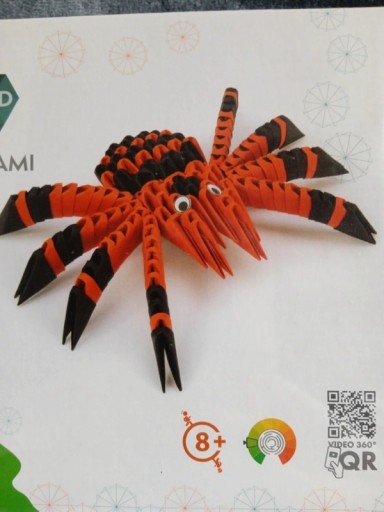 Zdjęcie oferty: Alexander origami 3d pająk zestaw dla dzieci gra