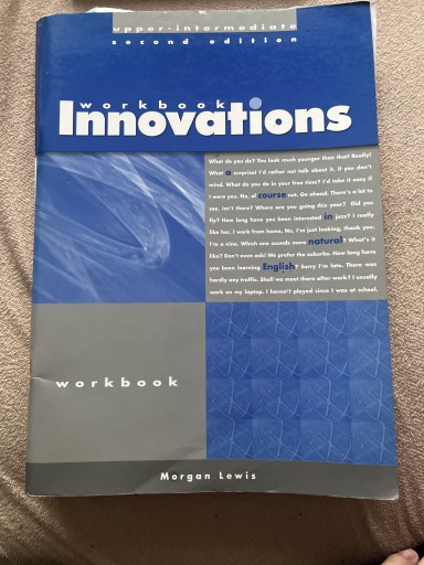 Zdjęcie oferty: Innovations - workbook