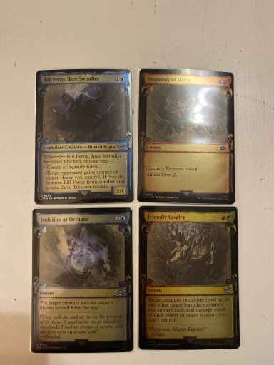 Zdjęcie oferty: MTG - LTR - Zestaw kart Lotr, Moria, Orthanc, Bill