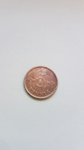 Zdjęcie oferty: Moneta pennia 5  za dwie sztuki
