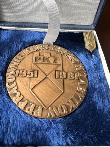 Zdjęcie oferty: Stary medal PKZ 1951-1981