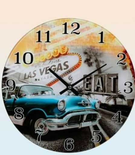 Zdjęcie oferty: Zegar ścienny Las Vegas 