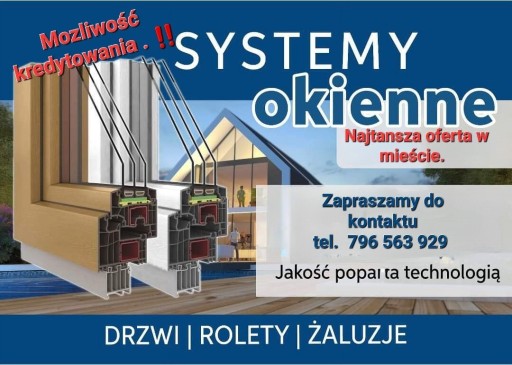 Zdjęcie oferty: Okna, drzwi, rolety 