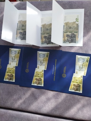 Zdjęcie oferty: Banknoty kolekcjonerskie 3 sz