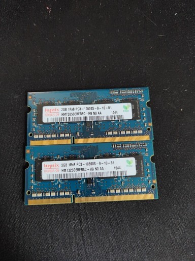 Zdjęcie oferty: Pamięć RAM DDR3 HYNIX HMT325S6BFR8C-H9 N0 AA 2 GB 