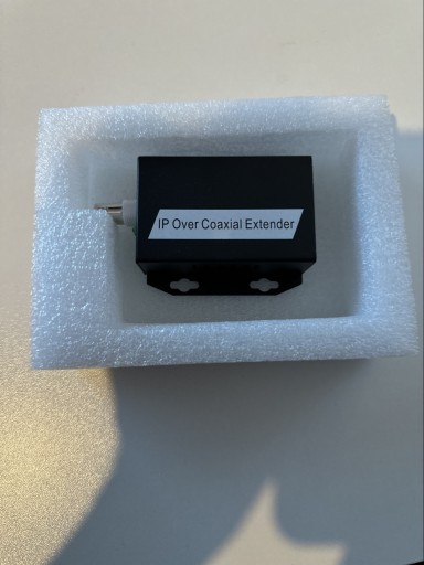 Zdjęcie oferty: Przedłużacz IP przez kabel koncentryczny (IP over Coaxial Extender)