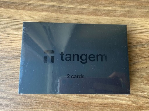 Zdjęcie oferty: Tangem Black 2 karty portfel sprzętowy NOWY