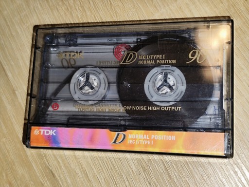 Zdjęcie oferty: Kaseta TDK D -  90 minut 