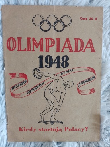 Zdjęcie oferty: Olimpiada 1948 Sport i wczasy