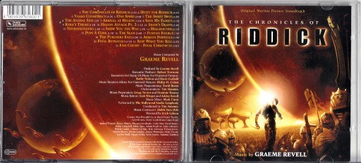 Zdjęcie oferty: Graeme Revell The Chronicles Of Riddick - VSD-6580