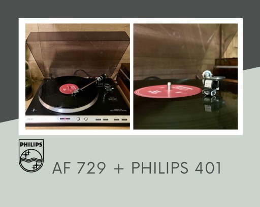 Zdjęcie oferty: Gramofon Philips AF 729 + Philips 401 full auto