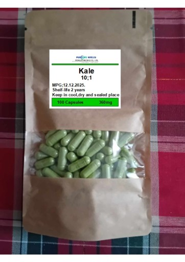 Zdjęcie oferty: Jarmuż kapsułka żelatynowa 100szt 360 mg