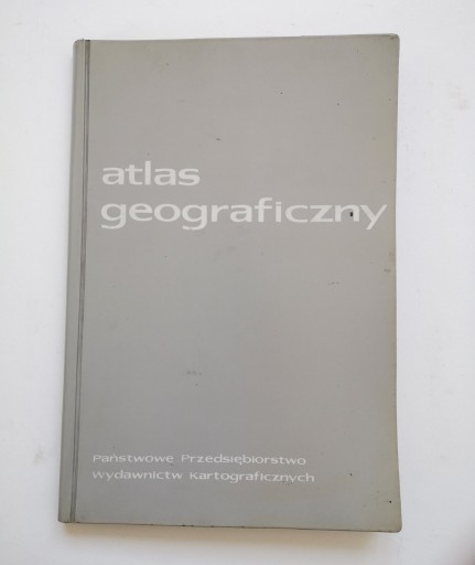 Zdjęcie oferty: Atlas geograficzny świata 1974