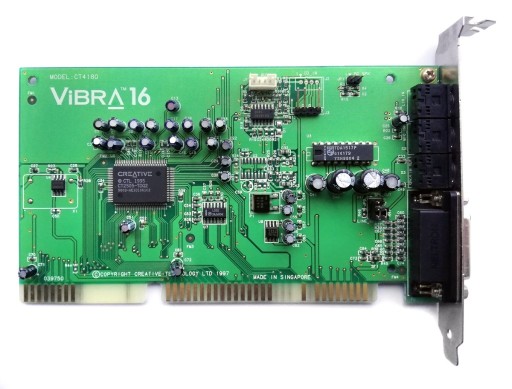 Zdjęcie oferty: Creative Sound Blaster 16 ViBRA-16C (CT4180)