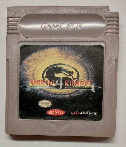 Zdjęcie oferty: Mortal Kombat 4- Nintendo Game Boy