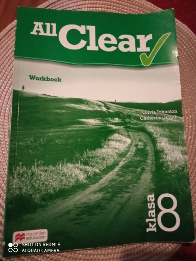 Zdjęcie oferty: All Clear 8 Workbook CatherineSmith,OliviaJohnston