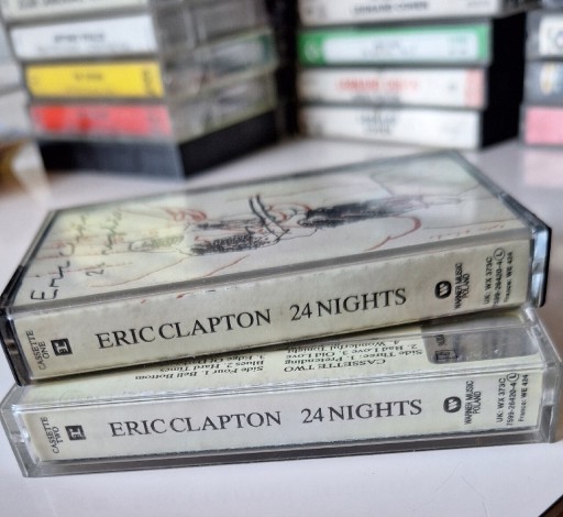 Zdjęcie oferty: Eric Clapton _24 nights_dwie kasety magnetofonowe