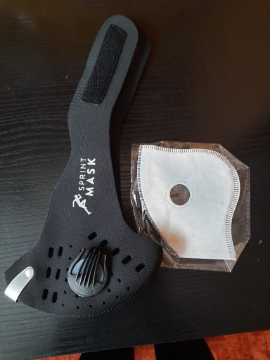 Zdjęcie oferty: Maska antywirusowa SprintMask+filt węglowy P1, N99