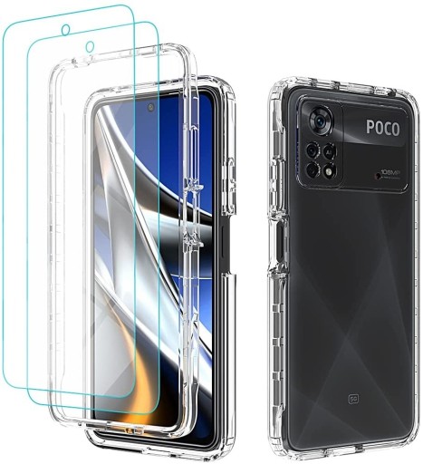 Zdjęcie oferty: Poco X4 Pro 5G, etui 360°, z 1 szkłem ochronnym