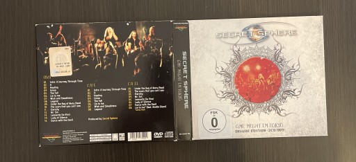 Zdjęcie oferty: Secret Sphere - one night in Tokyo 2cd+dvd