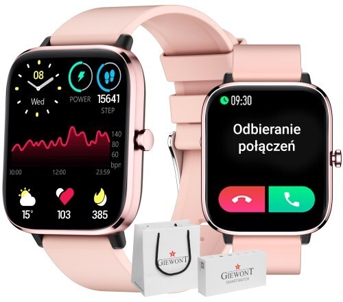 Zdjęcie oferty: Smartwatch Giewont Różowe Złoto-Różowy  -1