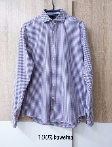 Zdjęcie oferty: koszula męska, rozm. S, krata, kratka, casual, elegancka
