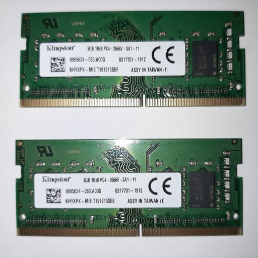 Zdjęcie oferty: Kingston DDR4 16GB (2x8GB) 2666MHz KHYXPX-MIE