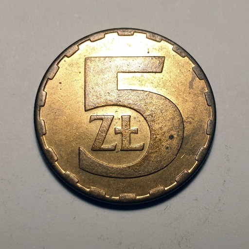 Zdjęcie oferty: Polska - Moneta 5 zł 1984