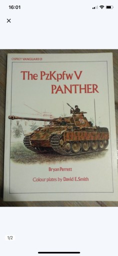 Zdjęcie oferty: Osprey Vanguard Panzerkampfwagen V PzV Panther