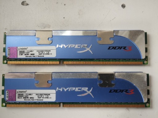 Zdjęcie oferty: Pamięć DDR3 4GB para 2x2GB Hyperx
