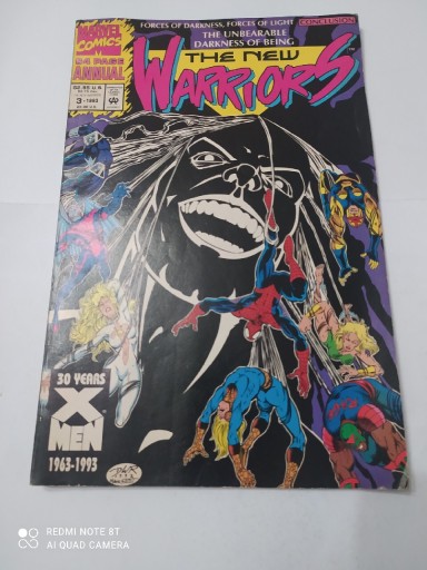 Zdjęcie oferty: Komiks Marvel The New Warriors #3 USA 1993