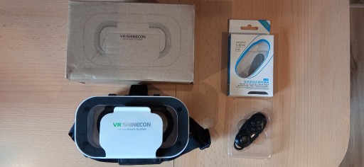 Zdjęcie oferty: Okulary Gogle VR + Joypad Android/iOs