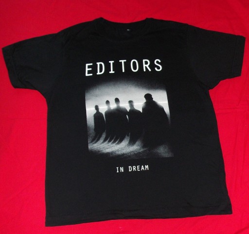 Zdjęcie oferty: T-shirt EDITORS In Dream 2015 roz. XL