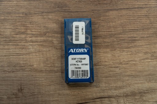 Zdjęcie oferty: ATORN DCMT11T308-MP HC7620 Płytki do toczenia nowe twarde