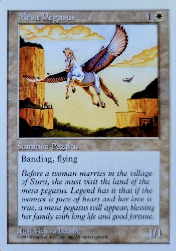 Zdjęcie oferty: MTG - Mesa Pegasus - 5th Edition