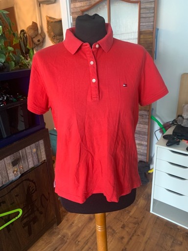 Zdjęcie oferty: Damska koszulka polo Tommy Hilfiger rozmiar L