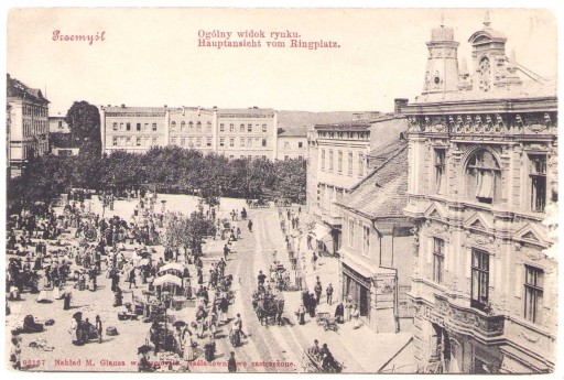 Zdjęcie oferty: PRZEMYŚL- Ogólny widok Rynku- ok. 1915