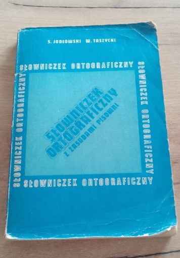 Zdjęcie oferty: Słowniczek ortograficzny, S. Jodłowski